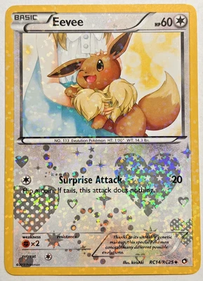 Pokemon Eevee RC14/RC25 | Legendary Treasures: Radiant Collection Holo - Image 1 of 2