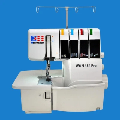 W6 Overlock N 454D Pro | 16 Stichprogramme | Servo-Motor 100W | NEU - Bild 1 von 4