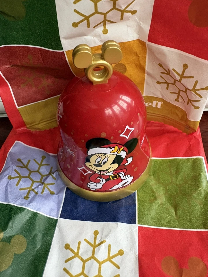 MORRISONS Disney Christmas Party 2025 Minnie Bell Tree Decoration - Image 1 of 1