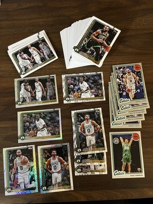 (110+) LOTE del equipo Topps Boston Celtics 2025-26 con RC’s y Parallel’s  Foto 1 de 4
