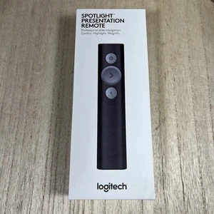 Logitech Spotlight Presentation Remote Advanced Quick Charging Czarny - Zdjęcie 1 z 2