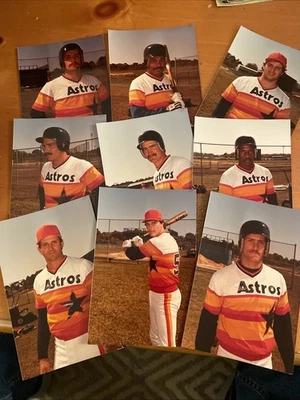 Lote de fotos instantâneas 4x6 do Houston Astros tipo 1 - Imagem 1 de 2