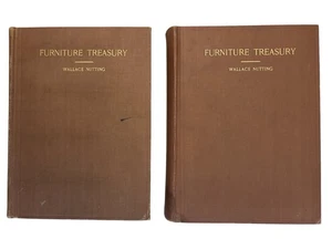 Furniture Treasury by Wallace Nutting - Volumes One & Two - 1928 - Hardcover - Picture 1 of 15
