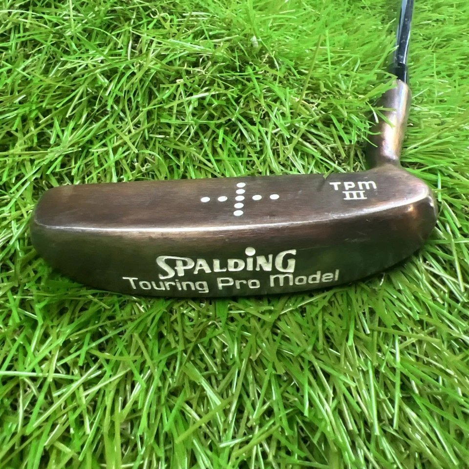 Putter Spalding TPM III de colección prístino agarre original diestro 34,5" Foto 1 de 4