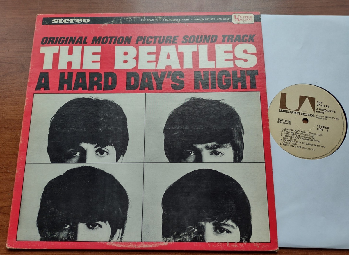 レアNZ盤/The Beatles A Hard Day's Night A Hard Day's Night: The Beatles, John Lennon, George