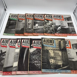 Audio Engineering Magazin Lot 13 - 1948 KOMPLETTES Journal für Toningenieure - Bild 1 von 19