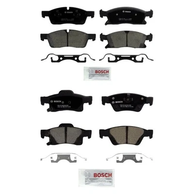 For Dodge Durango 11-16 Disc Brake Pad Set QuietCast Premium Ceramic Front & — 第 1/2 张图片