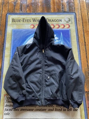 Chaqueta De Colección Carhartt Extremes J133 Negra Para Hombre’s 4XL Ropa de Trabajo Detroit J37 ¡USADA 1x! Foto 1 de 4