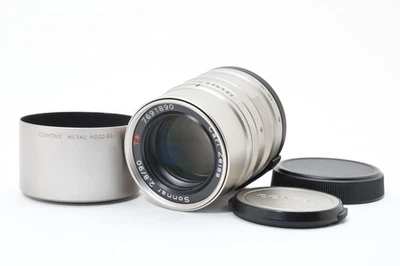 [Beste Mint] Contax Objektiv Sonnar G 90mm F/2.8 Portrait Mit / Kapuze Für G1 G2 - Bild 1 von 4