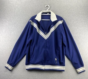 Chaqueta de Pista Rocawear Para Hombre Grande Azul Blanco Cremallera Completa Calentamiento Bolsillos Cuello - Imagen 1 de 13