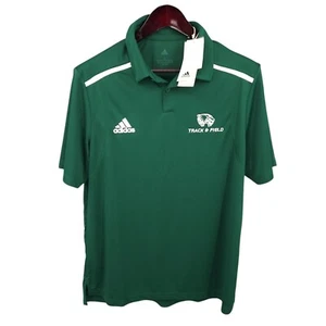 Adidas Track and Field Polo Shirt Mens Large Lions Tigers NWT - Imagen 1 de 9