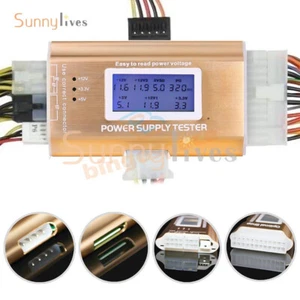LCD ATX Power Supply Tester Desktop Computer Power Supply Tester For Repair - Picture 1 of 10