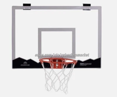 Silverback 23"x16" Over the Door Mini Basketball Hoop Set:Shatterproof Backboard