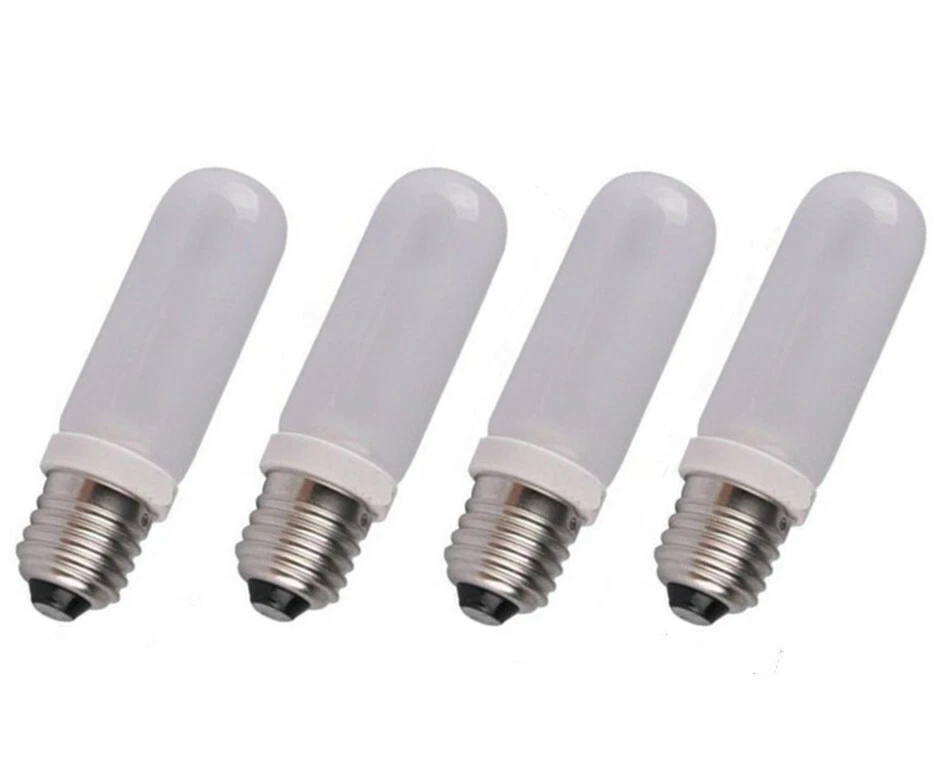 4 X Halogen JDD Photo Studio E27 Modeling Light Bulb AC220V 75W 100W 150W 240W - Image 1 of 4