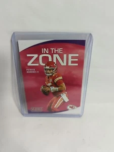 2020 Panini Score Football Patrick Mahomes II In The Zone #IZ-PM Chiefs - Picture 1 of 4