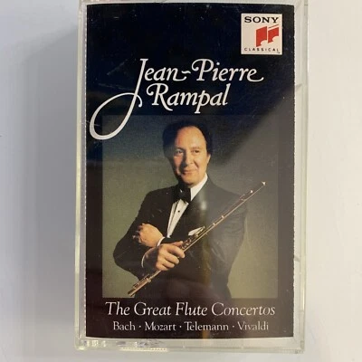 Jean Pierre Rampal Great Flute Concertos (Cassette) - Image 1 of 2
