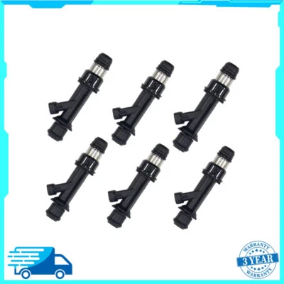Set of 6 Fuel Injector For 2002 2003 2004 2005 BUICK LESABRE PARK AVENUE 3.8L V6 - Image 1 of 4