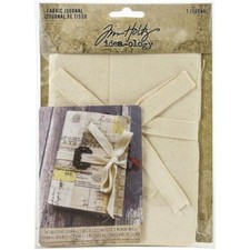 Tim Holtz Idea-ology Fabric Journal 4" x 6", Th94029