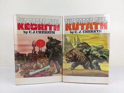 Kesrith & Kutath by C.J. Cherryh 1978 Hardcover BCE The Faded Sun - Image 1 of 4