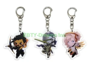 Set of 3 Overwatch Acrylic Keychain Hanzo, Mercy, Genji - Picture 1 of 2
