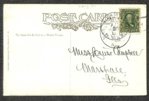 USA #300 STAMP LAMY NEW MEXICO DOANE DPO TERRITORY SANTA FE POSTCARD 1907 - Picture 1 of 1