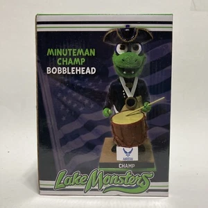 Vermont Lake Monsters CHAMP Minuteman Air National Guard Bobblehead SGA 4.07.24 - Bild 1 von 8