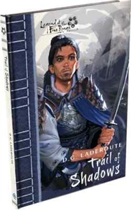 Legend of the 5 Rings: Trail of Shadows HC Novel + L5R LCG Promo Cards NEW - Picture 1 of 3