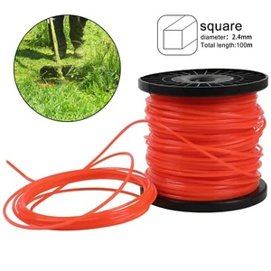 100m Mähfaden 2,4mm für Stihl Motorsense Trimmerfaden Freischneider Rasentrimmer - Bild 1 von 14