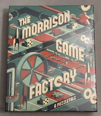 New The Morrison Game Factory A Puzzle Tale Lauren Bello PostCurious Board Game - Image 1 of 2