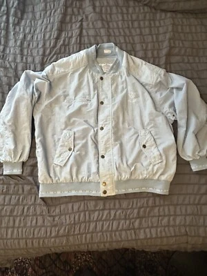 Винтажный Mighty-Mac нейлона Куртка Пальто размер 2XL дышащий Sporting теннис гольф - Изображение 1 из 4