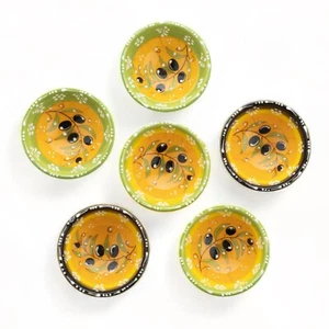Dipping Bowls, Soy Sauce Dish Ceramic, 3.5 Oz Small Serving Bowls for Side Dish - Picture 1 of 7