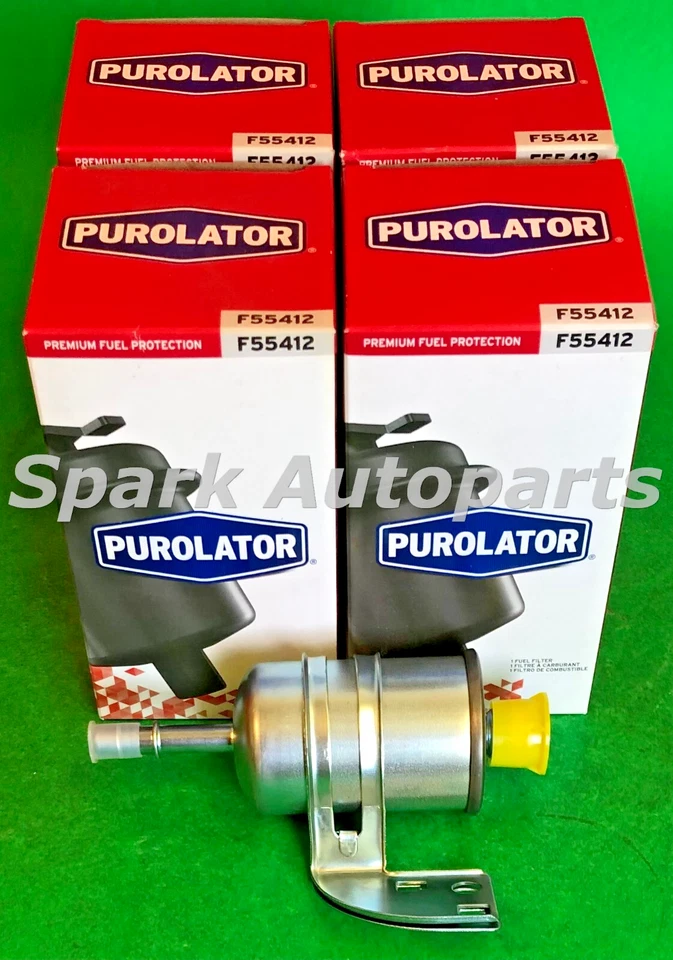 Lot of 4 Fuel Filter PUROLATOR F55412 For 10290491, 10287788, 10244502, 25179824 Foto 1 de 4