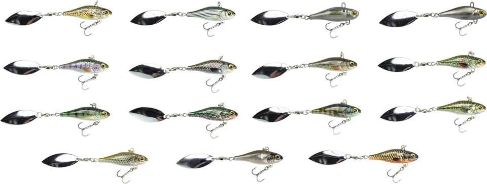 Escotilla giratoria Lunkerhunt 1 oz. Cebo duro para bajo, trucha y Walleye Tail Spinner Foto 1 de 1