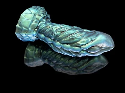 Huge Dildo Fantasy Dragon Felix-Platinum Silicone Colorshift Dildo-sex toy Women - Image 1 of 4