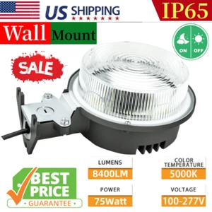 75 Watt LED Yard Light, IP65 Waterproof, Dust to Dawn Outdoor LED Yard Lighting - Picture 1 of 21