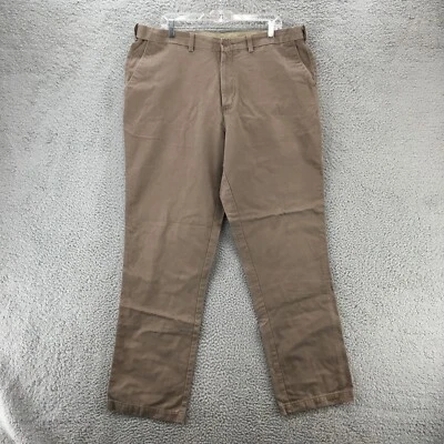 Pantalones chinos rectos Cabelas para hombre 40x34 topo tiro alto bolsillo lateral cremallera mosca informales Foto 1 de 4