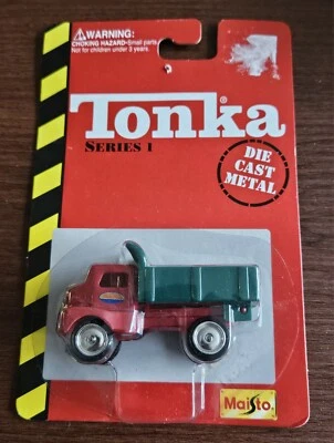1998 Maisto Tonka Series 1 Dump Truck Die Cast Metal NEW - Image 1 of 2