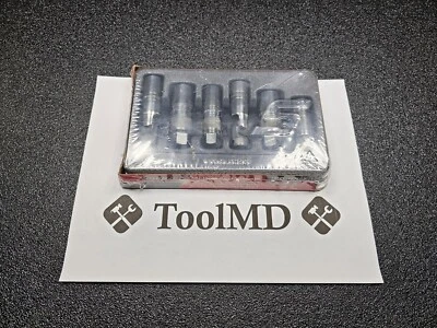 24HR AUCTION Snap-on Tools NEW 6pc 3/8" Drive Spark Plug Socket Set 206ESSPKPLG2 - Image 1 of 4