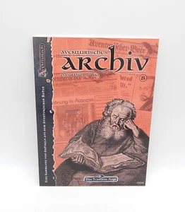 DSA Das Schwarze Eye Adventurisches Archiv 8 - NUOVO - Foto 1 di 2