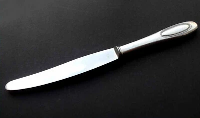 Elegante cuchillo de menú, decoración de perlas, plata 800, alrededor de 1930 E483 Foto 1 de 4