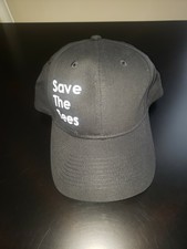 Brand New Save The Bees Beekeeper's Naturals Osfa Unisex Cotton Black Hat