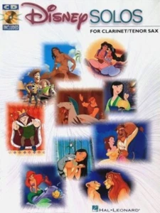 Disney Solos for Clarinet/Tenor Sax (Includes playalong CD) - Picture 1 of 1