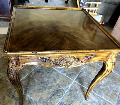 HENREDON, French End Table, MADE IN THE USA, CIRCA 1980, VILLANDRY COLLECTION - Image 1 of 4