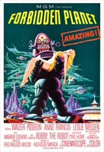 Forbidden Planet - Impresión de póster de película - Imagen 1 de 2