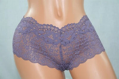 Purple Floral Lace Shortie by Body By Victoria By Victoria's Secret Size S - Image 1 of 2