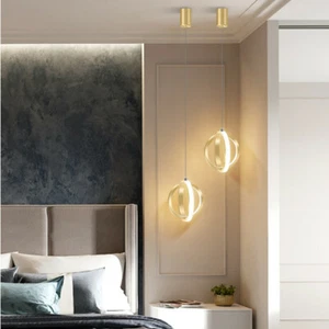 LED Pendant Light Home Gold Lamp Kitchen Ceiling Lights Modern Pendant Lighting - Picture 1 of 10