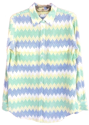 TB11275- EQUIPAMIENTO Camisa Mujer Seda Manga Larga Bolsillo Geométrico Multi S Foto 1 de 4