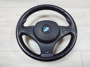 GUTER ZUSTAND BMW X3 E83 X5 E53 Lenkrad M Paket Tech Sportlenkrad Lederlenkrad - Bild 1 von 14
