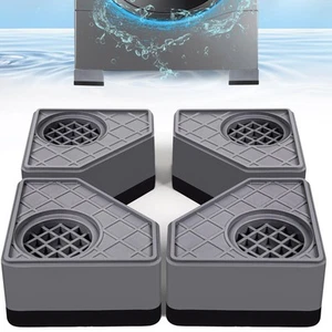 4Pcs Anti Vibration Pads for Washing Machine Stops Washer Dryer Moving Prevents - Picture 1 of 9