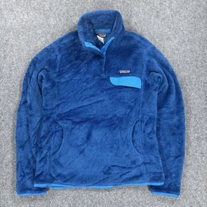 Pullover polar Patagonia para mujer talla M Re-Tool Snap-T 1/4 azul polar Polartec - Imagen 1 de 10